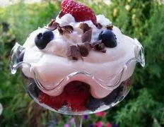 Creamy Mocha Berry Parfait