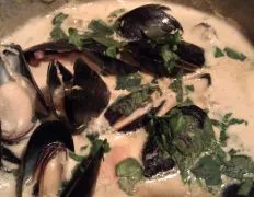 Creamy Mussel Soup