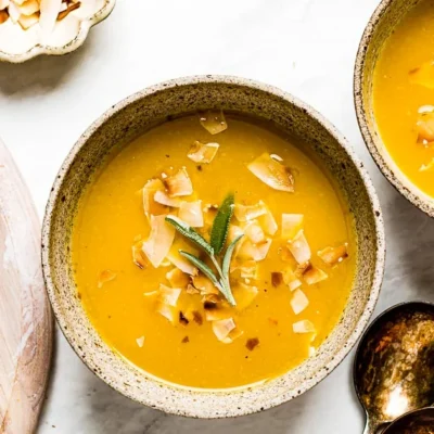 Creamy Pumpkin Ginger Soup