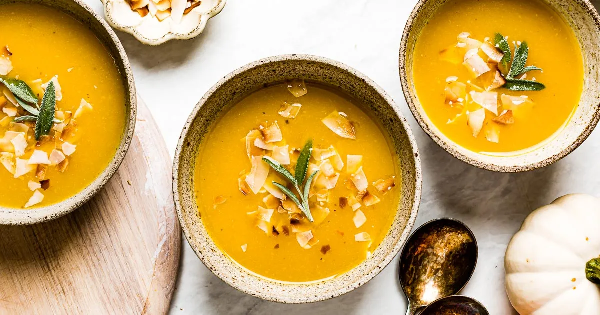 Creamy Pumpkin Ginger Soup