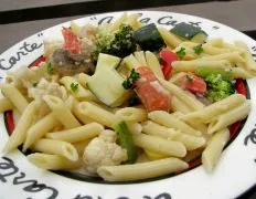 Creamy Roast Veggie Pasta