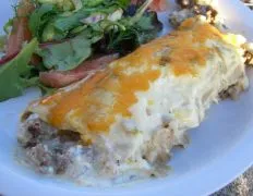 Creamy Sour Cream Beef Enchiladas Recipe