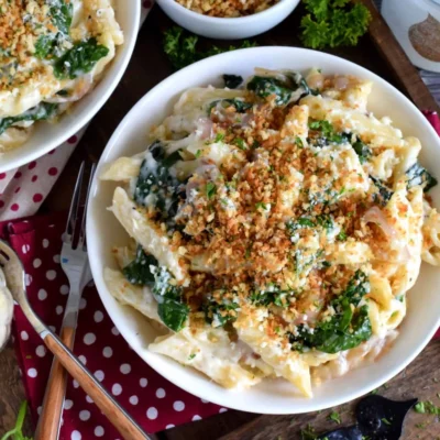 Creamy Swiss Chard Pasta