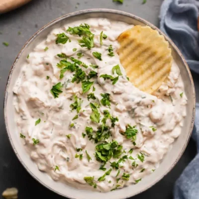 Creamy Tofu and Scallion Dip: A Healthy Vegan Appetizer