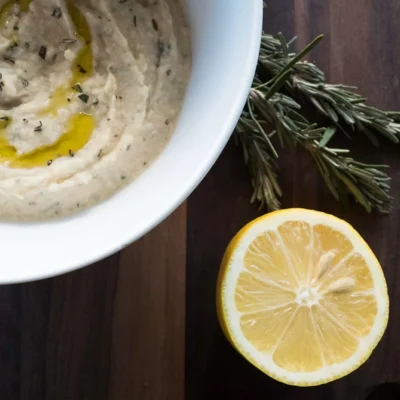 Creamy White Bean And Roasted Garlic Dip Recipe