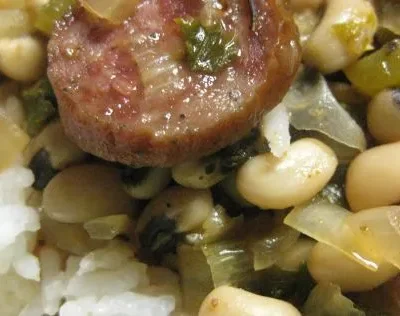 This recipe is a definite winner at my house. Being from the South -- blackeyed peas are a staple in my pantry. Loved the seasonings