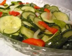 Crisp Cucumber Freezer Pickles