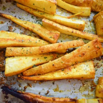 Crisped Parsnips