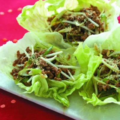 Crispy Asian Lettuce Wraps Recipe
