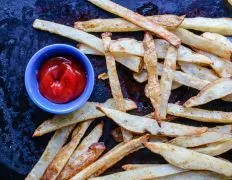 Crispy Baked Lemon-Herb French Fries Recipe