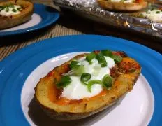 Crispy & Cheesy Potato Skins