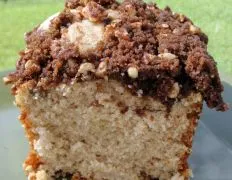 Crispy Cinnamon Streusel Coffee Cake