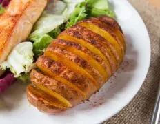 Crispy Hasselback Potatoes with a Spicy Twist