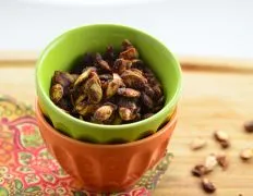 Crispy Honey-Chili Roasted Pumpkin Seeds