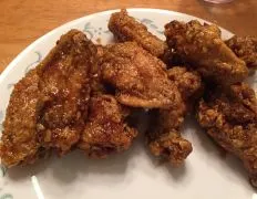 Crispy Honey Garlic Chicken Wings