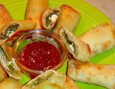 Crispy Jalapeno Popper Rolls