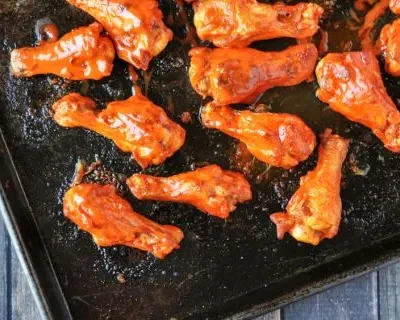 Crispy Oven-Baked Buffalo Wings Recipe