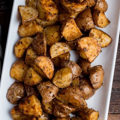 Crispy Oven-Baked Spicy Potatoes: A Flavorful Side Dish Recipe