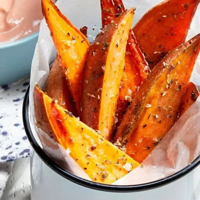 Crispy Oven-Baked Sweet Potato Chips Recipe