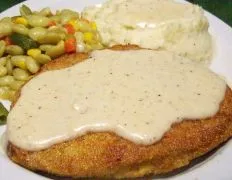 Crispy Pan Fried Chicken Breast Or Pork Chops