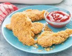 Crispy Parmesan- Ranch Chicken Breasts Strips