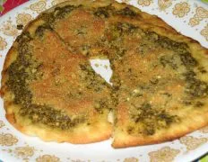 Crispy Pesto Flatbread - Easy Homemade Recipe