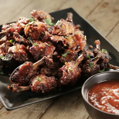 Crispy Sesame Glazed Chicken Wings Recipe
