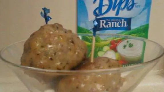 Crispy Shrimp Stuffed Pork Meatballs! #Rsc