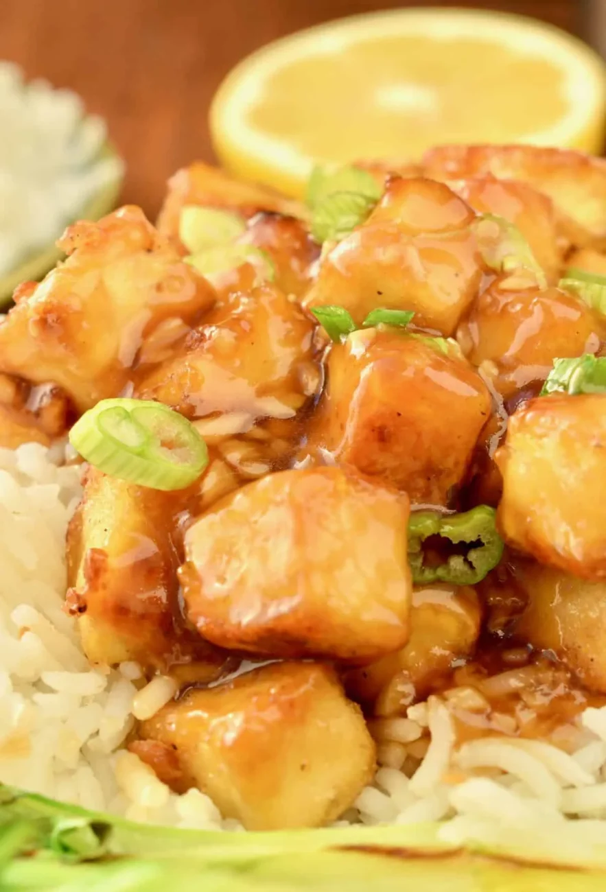 Crispy Sticky Chinese Chicken or Tofy Recipe