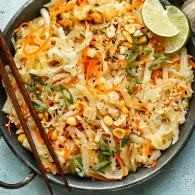 Crispy Stir-Fried Cabbage And Mixed Vegetables Delight
