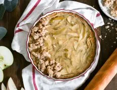 Crispy Sugar-Topped Swedish Apple Pie Recipe