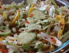 Crispy Thai-Inspired Slaw Salad Recipe