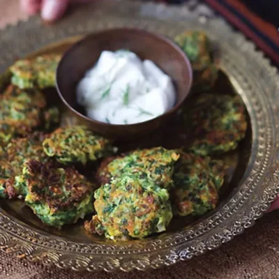 Crispy Zucchini And Feta Cheese Fritters Recipe