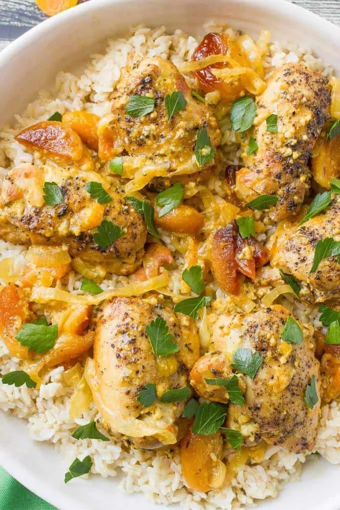 Crock Pot Apricot Chicken