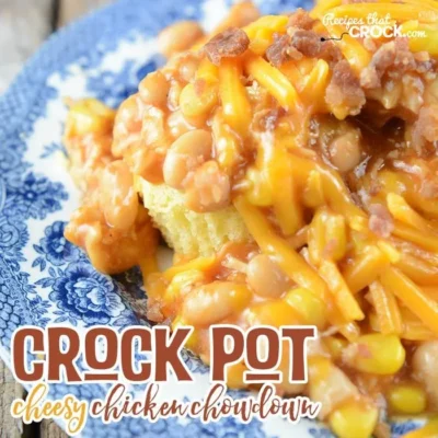 Crock Pot Cheesy Chicken Breasts With