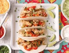 Crock Pot Chicken Fajitas