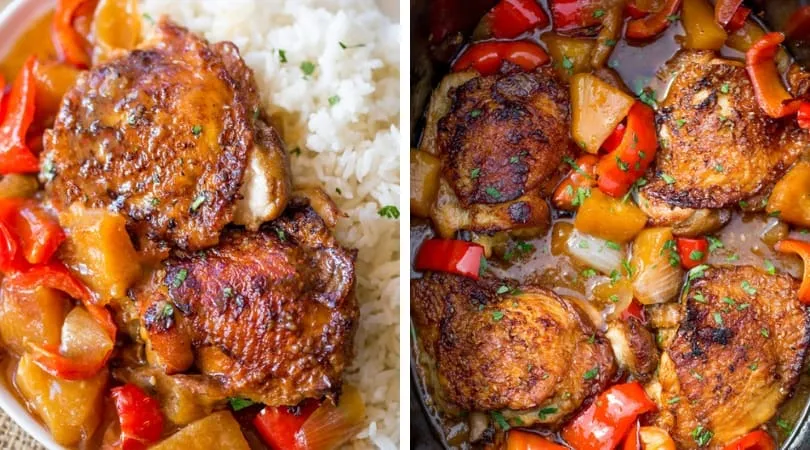 Crock Pot Chinese Chicken With Pineapple