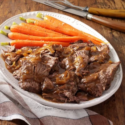 Crock Pot Chuck Roast With Coffee