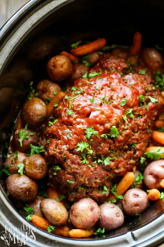 Crock Pot Meatloaf