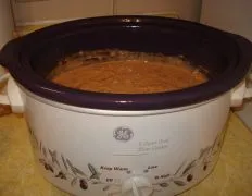 Crock Pot; Meaty Cheese Dip