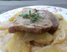 Crock Pot Pork Chops Dinner