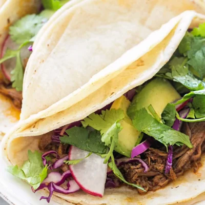 Crock Pot Pork Tacos