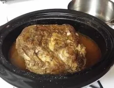 Crock Pot Roast Pork