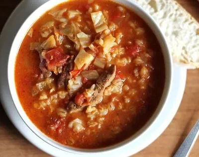 Crock Pot Stuffed Cabbage Soup