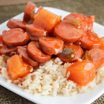 Crock Pot Sweet And Sour Kielbasa