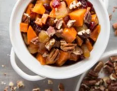 Crock Pot Sweet Potatoes &Amp; Cranberries