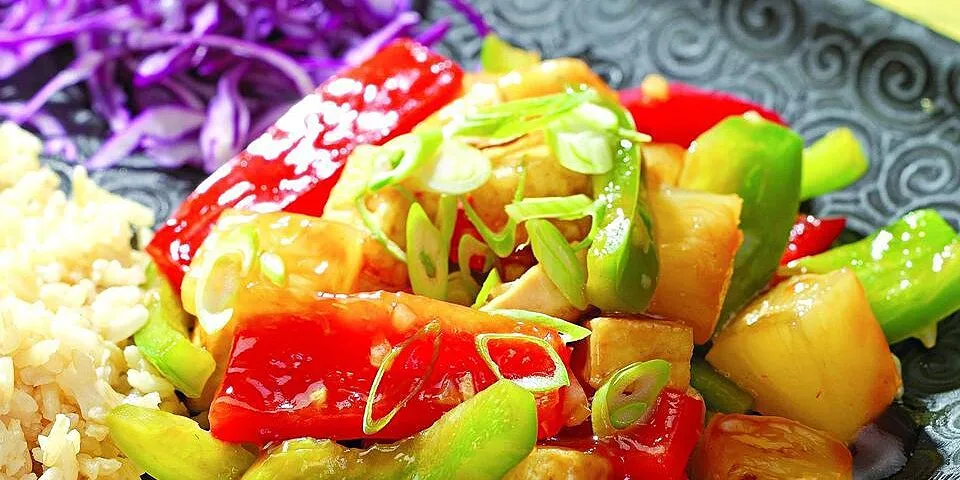 Crock Pot Sweet & Sour Tofu