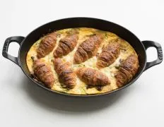 Croissant Breakfast Casserole