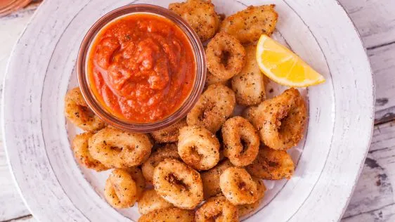 Crumbed Calamari