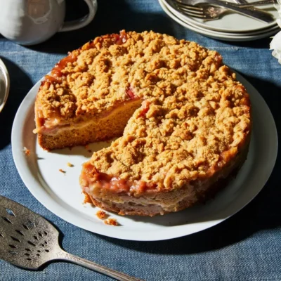 Crumbiest Crumb Cake